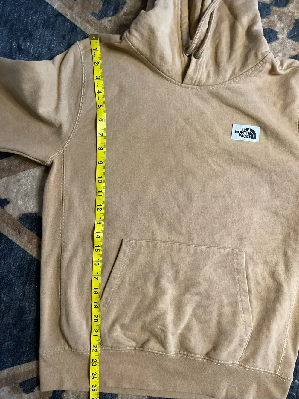 The North Face Men's Tan Crewneck Hoodie Sweatshirt